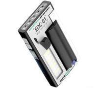 Lampe de Travail COB et LED Base Magnétique | Mode double pour source, lumière latérale COB, face pour avant LED, pour polyvalent atelier, base fixation magnétique