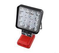 Lampe de travail compacte sans fil de 10,2 cm pour batteries 20 V avec luminosité réglable et capacité de rotation à 360 degrés (A)