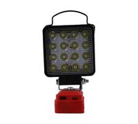 Lampe de travail compacte sans fil de 10,2 cm pour batteries 20 V avec luminosité réglable et capacité de rotation à 360 degrés (B)