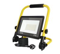 Lampe de travail LED 30W, lampe de travail portable ultra-lumineuse, température de couleur 6000K, étanchéité IP66, prise standard européenne, comprend un câble de 3,5 mètres et un interrupteur.