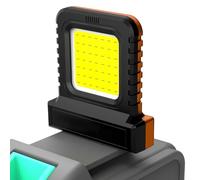 Lampe de travail LED - Batterie 21 V - Éclairage extra lumineux pour garage, réparation automobile, camping, pêche,