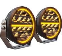 Lampe de travail LED, combinaison spot-projecteur, haute luminosité, 2 pièces 6,5 pouces