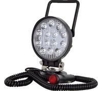 Lampe de travail LED, portable, pied magnétique, spot 42W