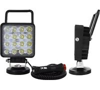 Lampe de travail LED, portable, pied magnétique, spot 48W