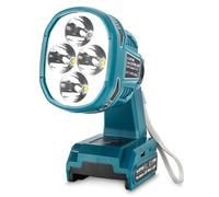 Lampe de travail LED pour Bosch 18V, 22W, avec ports USB-A et USB-C, 1120 lumens