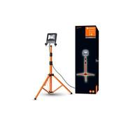 LEDVANCE Lampe de travail LED pour le sol - WORKLIGHTS - TRIPOD / 30 W - 220…240 V - Angle de rayonnement: 120° - Cool White - 4000 K - Matériau: Aluminum/acier - IP65} G