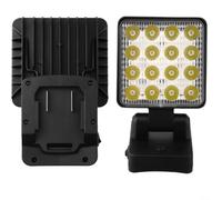 Lampe de travail LED sans fil 18 V compatible avec les modèles Parkside X20V PAP20A1 et PAP20A3 pour batterie rotative et disponible en 3 modes