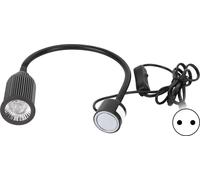 Lampe de travail magnétique LED 15 W pour machine à coudre Col de cygne flexible pour outils Tour Prise UE 110-220 V