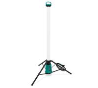 VORNOC Lampe de travail PRO 360° - LED - 76W - projecteur - avec trépied - très puissant : 11.500 lumen - hauteur : 151 cm - 5 m de câble