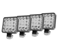 Lampe de travail, projecteur combiné, construction robuste, 4 pièces