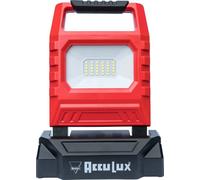 Lampe de travail rechargeable à LED 15W 230V/12V - Lampe de poche rechargeable IP54 AccuLux 1500 LED