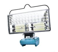 Lampe de travail sans fil 14,4 V pour projecteur LED alimenté par piles pour ateliers - Lampe portable avec port de charge rapide pour réparation de véhicule de 17,8 à 20,3 cm