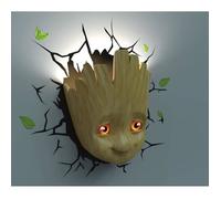 Lampe décorative 3D LED - 3DLIGHTFX - Baby Groot - Sous licence officielle - LED intégrée