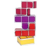 Lampe Décorative En Forme Tetris Empilable Puzzle bricolage à LED Veilleuse Jouet Enfant Décoration