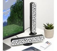 Lampe décorative - PALADONE - Minecraft - Lot de 2 barres lumineuses - Télécommande - Musique réactive