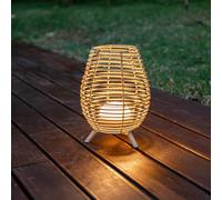 Lampe décorative sans fil New Garden Bossa 30 en fibres naturelles
