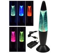 Lampe décorative Tornado - 37 cm - Éclairage LED et changement de couleur - Fonctionnement sur USB 5 V = ou pile 3 x AA