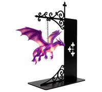 Lampe d'Étagère Pour Bibliothèque Décor Dragon Flottant LED Chaude Vintage