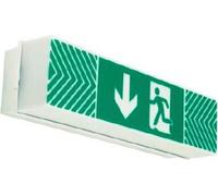 Lampe d'évacuation LED avec pictogramme, 3/8h - Lampe d'urgence 79130004