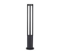 Lampe d'extérieur à LED, lampadaire, lampe de chemin, IP65, noir, aluminium, H 80 cm