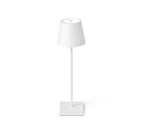 Lampe d'extérieur à LED rechargeable TOC IP54 blanche