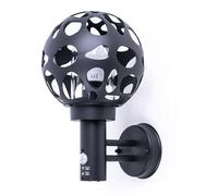Lampe d'extérieur avec détecteur de mouvement applique anthracite dimmable Applique d'extérieur LED intelligente, changement de couleur RVB, 8,5W 806lm blanc chaudblanc froid, LxH 20 x 32,7 cm