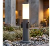 Lampadaire extérieur douilles d'éclairage de jardin base en acier inoxydable spot lampadaire Globo 3158AK