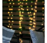 Guirlande lumineuse LED décoration de Noël chaîne lumineuse extérieur jardin lumière balcon décoration, interrupteur 8 fonctions, 300x 0,06W 3Lm, 3x L 995 cm