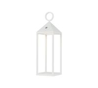 Lampe d'extérieur décorative LED pour jardin Nowodvorski PICNIC, blanche, aluminium 8178
