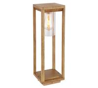 Lampe d'extérieur Lampe de socle aspect bois Lampe de jardin Lampadaire , Aluminium moulé sous pression, LED 7W 806Lm blanc chaud, H 50 cm