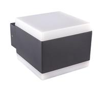 Lampe d'extérieur LED luminaire éclairage aluminium blanc opale jardin terrasse véranda