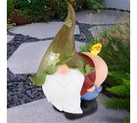 Lampe D'Extérieur Nain de Jardin Solaire LED Terrasses Oiseau Décoration Coloré