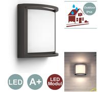 Lampe d'extérieur Philips Samondra LED Anthracite Applique murale Lampe de jardin