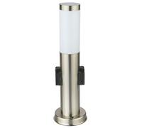 Lampe d'extérieur Smart Home LED RVB avec prise de jardin à colonne d'alimentation dimmable 45cm avec application de changement de couleur de la lampe RVB, 1x5W 470 lm 2700 -6400 K, DxH 13,1x45 cm