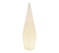 Lampe d'extérieur sur pied Lampe de véranda Déco Lampadaire Terrasse Projecteur en forme de goutte en kit, ampoules LED incluses