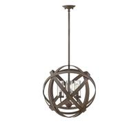 Lampe d'extérieur suspendue vintage en fer E14 40W Carson Hinkley