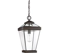 Lampe d'extérieur suspendue Western Brown E27 60W Ravine Quoizel