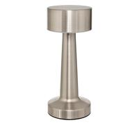 Atmosphera Halto lampe d’extérieur, hauteur 21 cm, métal argenté