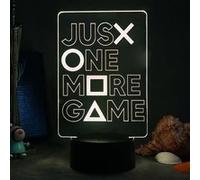 Lampe d'illusion 3D VORMOR Veilleuse LED JUSX ONE MORE GAME Tactile 7 Couleurs Multicolore G