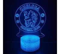 Lampe d'illusion 3D VORMOR Veilleuse Tactile 7 Couleurs avec Télécommande - Chelsea FC Multicolore G