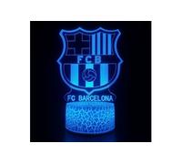 Lampe d'illusion 3D VORMOR Veilleuse Tactile 7 Couleurs avec Télécommande - FC Barcelona G