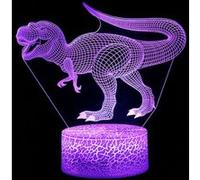 Lampe Dinosaur Enfants Night 3D 7 LED couleurs changeantes Table Bureau Décoration Kiliaadk120 G