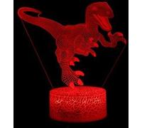 Lampe Dinosaur Enfants Night 3D 7 LED couleurs changeantes Table Bureau Décoration_onaeatza254 G
