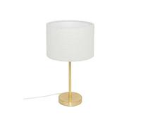 - Lampe droite en bouclette - H. 49 cm - Or - TINA