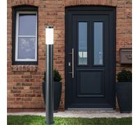 Lampe Éclairage Allée Chemin Lampadaire LED Inox Anthracite Lampe Bollard Jardin