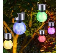 Lampe Éclairage D'Extérieur Solaire RGB LED Changement de Couleur Jardin Boule