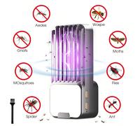 Lampe électrique anti-moustiques, piège efficace contre les mouches, papillons de nuit, mouches des fruits, convient pour la chambre, la pièce, la cuisine, le jardin, la terrasse, produit anti-moustiq
