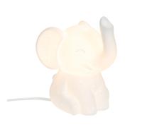 Lampe Éléphant Blanc TU