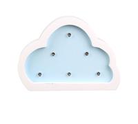 Lampe en bois enfant nuage - h. 9 cm -
