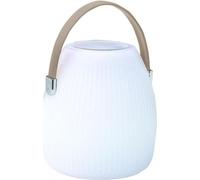 Lampe Enceinte Bluetooth, LUMISKY MINI MAY PLAY, H23 cm, LED Blanc et Multicolore Dimmable, Sans Fil
